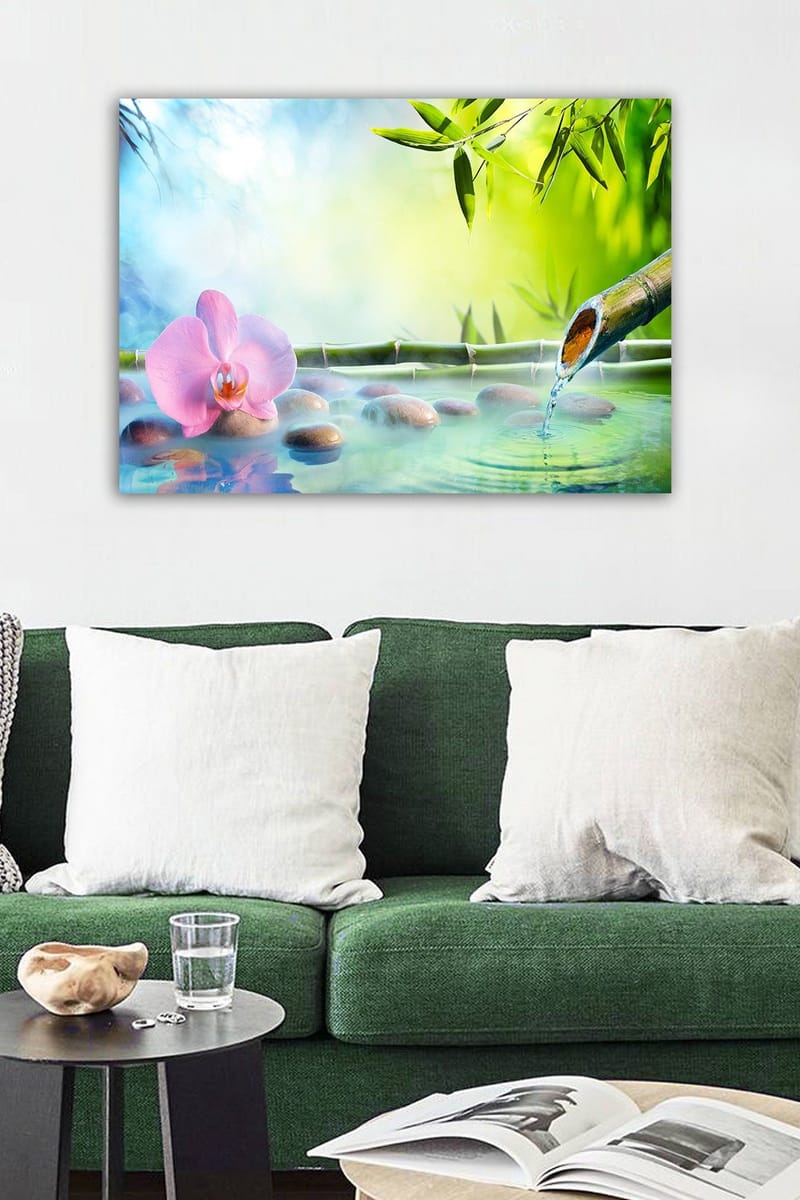 Koristeellinen Canvastaulu 50x70 cm - Monivärinen - Sisustustuotteet - Taulu & taide - Canvas-taulu