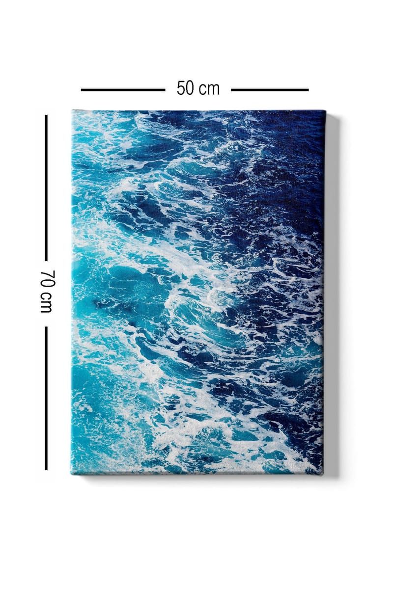 Koristeellinen Canvastaulu 50x70 cm - Monivärinen - Sisustustuotteet - Taulu & taide - Canvas-taulu