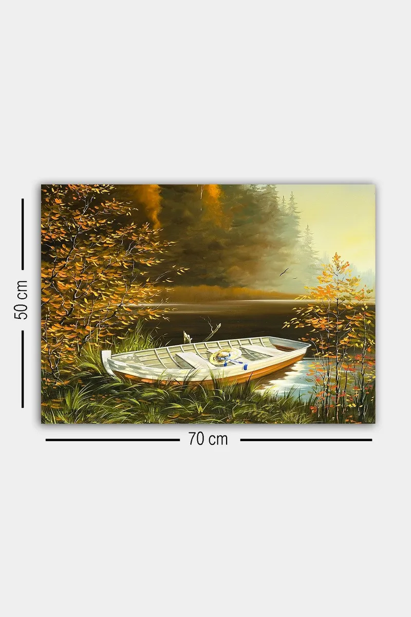 Koristeellinen Canvastaulu 50x70 cm - Monivärinen - Sisustustuotteet - Taulu & taide - Canvas-taulu