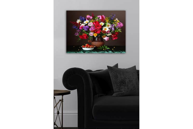 Koristeellinen Canvastaulu 50x70 cm - Monivärinen - Sisustustuotteet - Taulu & taide - Canvas-taulu