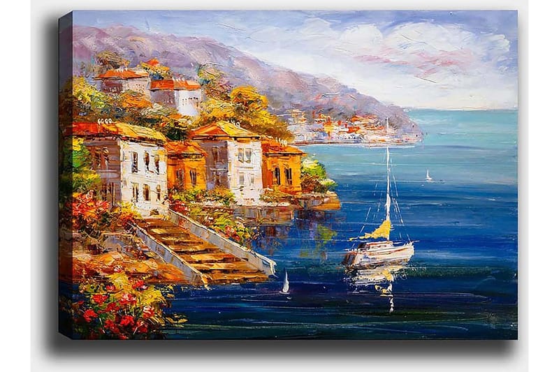 Koristeellinen Canvastaulu 50x70 cm - Monivärinen - Sisustustuotteet - Taulu & taide - Canvas-taulu