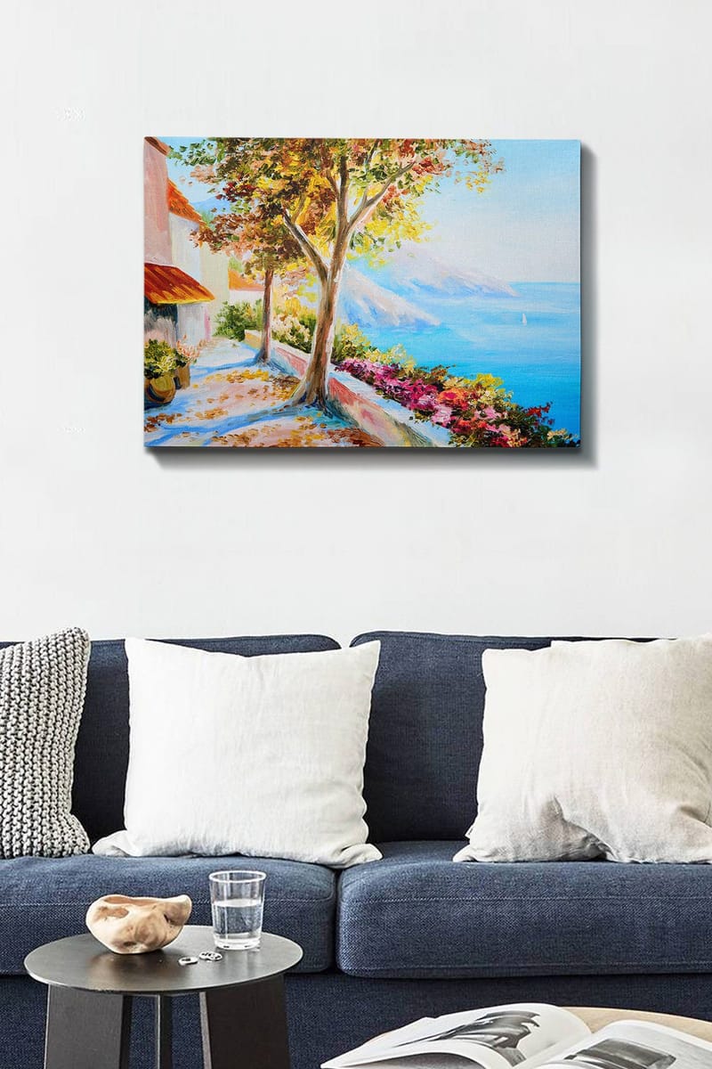 Koristeellinen Canvastaulu 50x70 cm - Monivärinen - Sisustustuotteet - Taulu & taide - Canvas-taulu