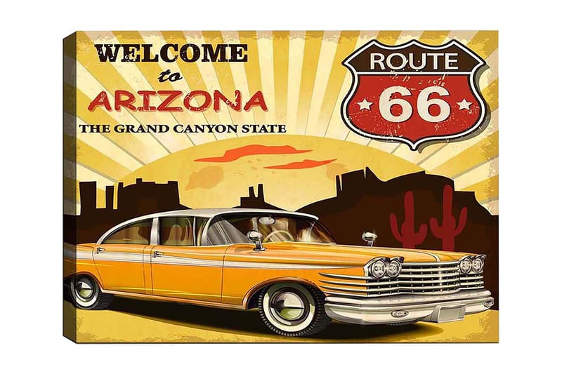 Koristeellinen Canvastaulu 50x70 cm, Monivärinen