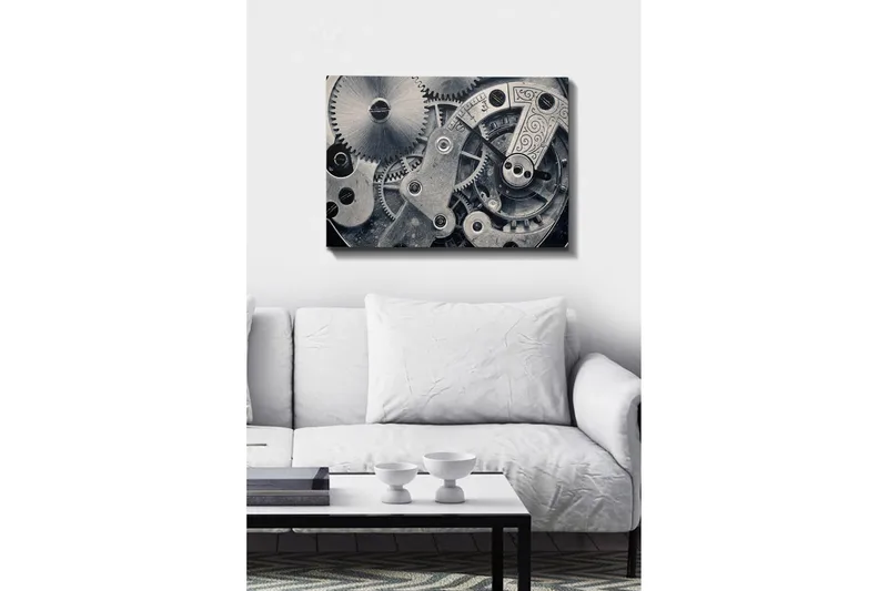 Koristeellinen Canvastaulu 50x70 cm - Monivärinen - Sisustustuotteet - Taulu & taide - Canvas-taulu