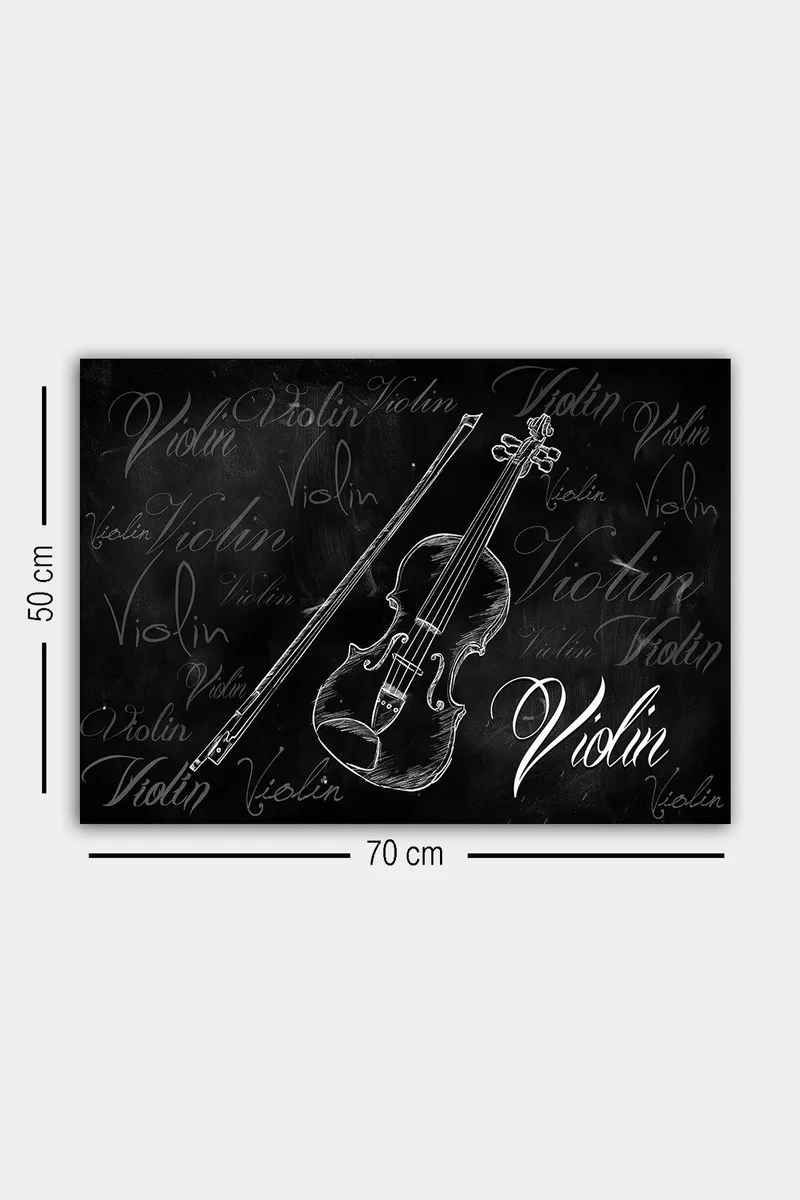 Koristeellinen Canvastaulu 50x70 cm - Monivärinen - Sisustustuotteet - Taulu & taide - Canvas-taulu