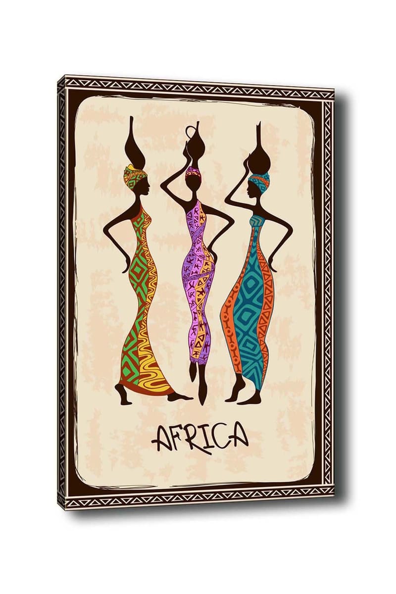 Koristeellinen Canvastaulu 50x70 cm, Monivärinen