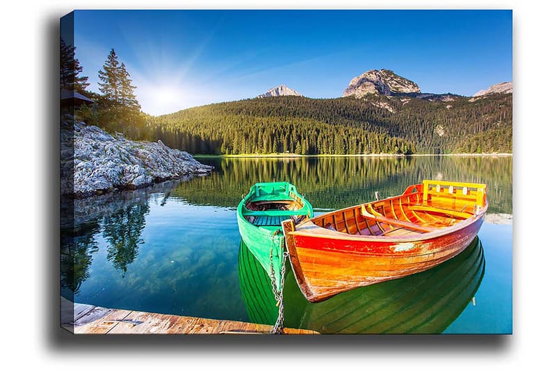 Koristeellinen Canvastaulu 50x70 cm - Monivärinen - Sisustustuotteet - Taulu & taide - Canvas-taulu