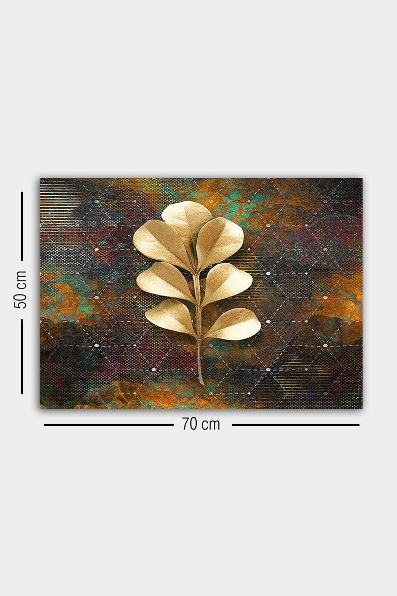 Koristeellinen Canvastaulu 50x70 cm - Monivärinen - Sisustustuotteet - Taulu & taide - Canvas-taulu