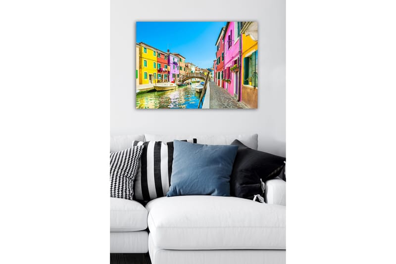 Koristeellinen Canvastaulu 50x70 cm - Monivärinen - Sisustustuotteet - Taulu & taide - Canvas-taulu