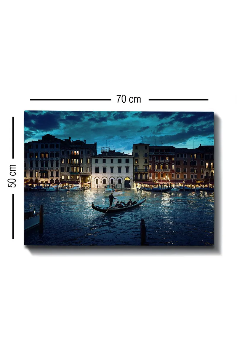 Koristeellinen Canvastaulu 50x70 cm - Monivärinen - Sisustustuotteet - Taulu & taide - Canvas-taulu