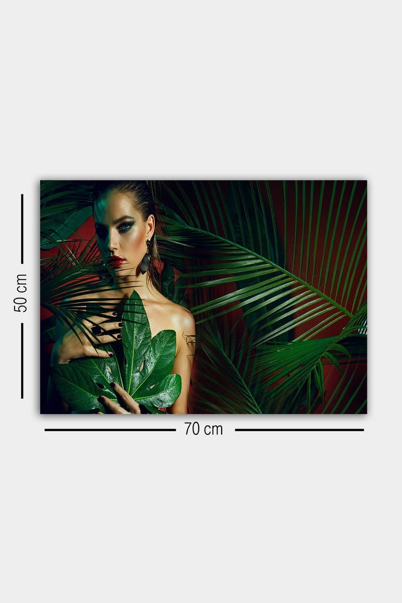 Koristeellinen Canvastaulu 50x70 cm - Monivärinen - Sisustustuotteet - Taulu & taide - Canvas-taulu