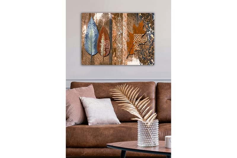 Koristeellinen Canvastaulu 50x70 cm - Monivärinen - Sisustustuotteet - Taulu & taide - Canvas-taulu