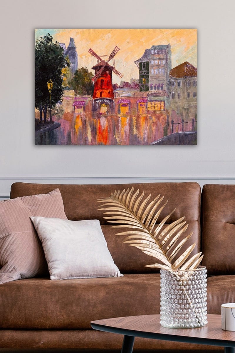 Koristeellinen Canvastaulu 50x70 cm - Monivärinen - Sisustustuotteet - Taulu & taide - Canvas-taulu