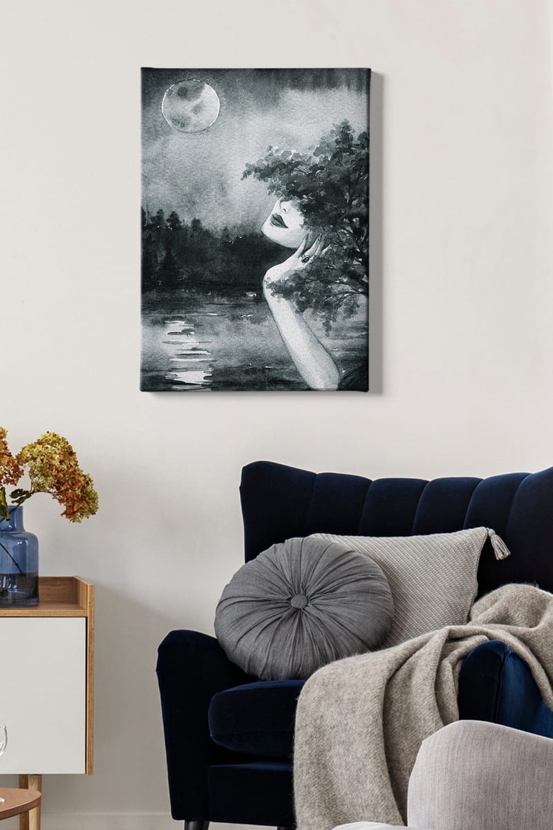 Koristeellinen Canvastaulu 50x70 cm - Monivärinen - Sisustustuotteet - Taulu & taide - Canvas-taulu