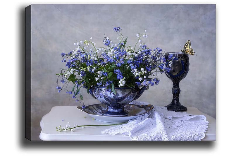 Koristeellinen Canvastaulu 50x70 cm - Monivärinen - Sisustustuotteet - Taulu & taide - Canvas-taulu