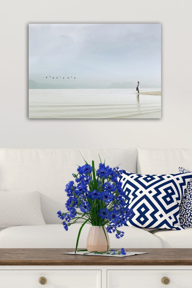 Koristeellinen Canvastaulu 50x70 cm - Monivärinen - Sisustustuotteet - Taulu & taide - Canvas-taulu