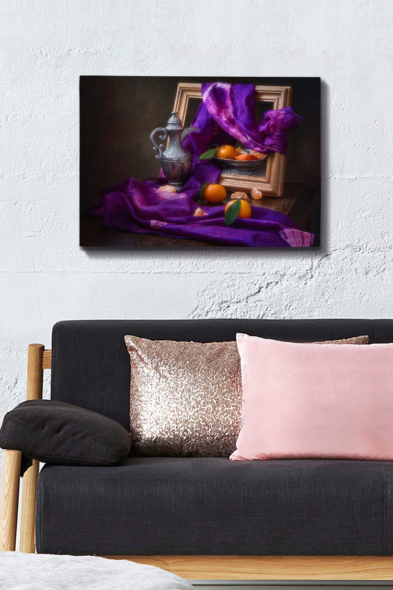 Koristeellinen Canvastaulu 50x70 cm - Monivärinen - Sisustustuotteet - Taulu & taide - Canvas-taulu