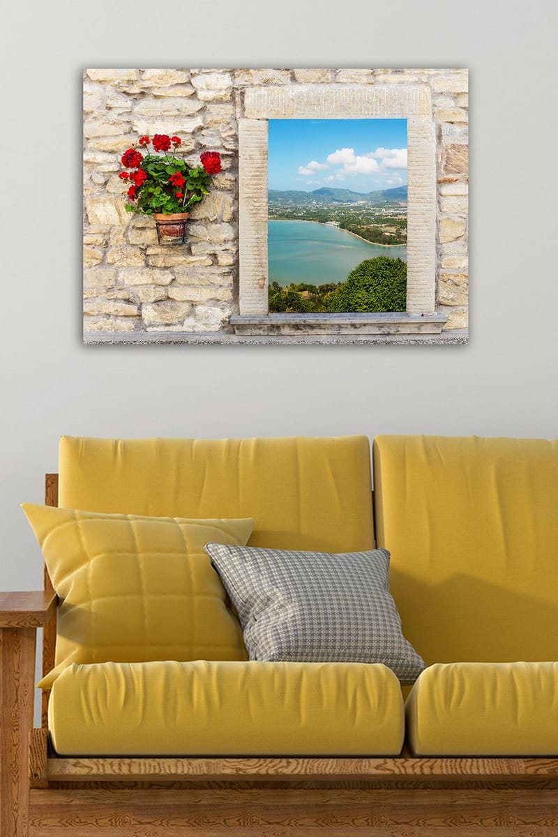 Koristeellinen Canvastaulu 50x70 cm - Monivärinen - Sisustustuotteet - Taulu & taide - Canvas-taulu