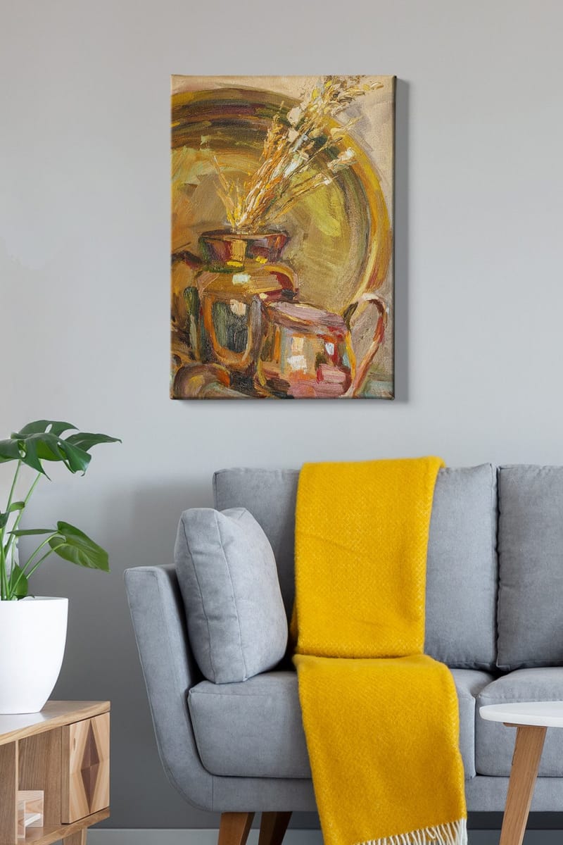 Koristeellinen Canvastaulu 50x70 cm - Monivärinen - Sisustustuotteet - Taulu & taide - Canvas-taulu