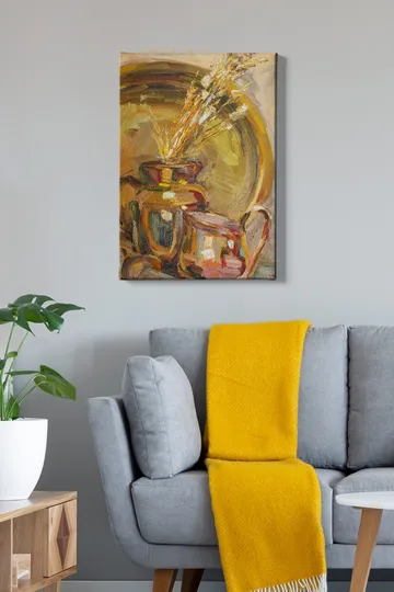 Koristeellinen Canvastaulu 50x70 cm - Monivärinen - Sisustustuotteet - Taulu & taide - Canvas-taulu