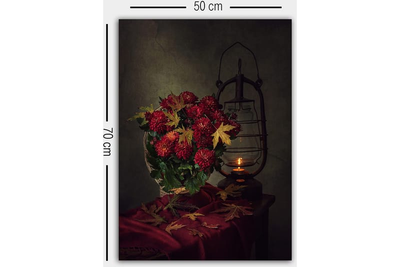 Koristeellinen Canvastaulu 50x70 cm - Monivärinen - Sisustustuotteet - Taulu & taide - Canvas-taulu