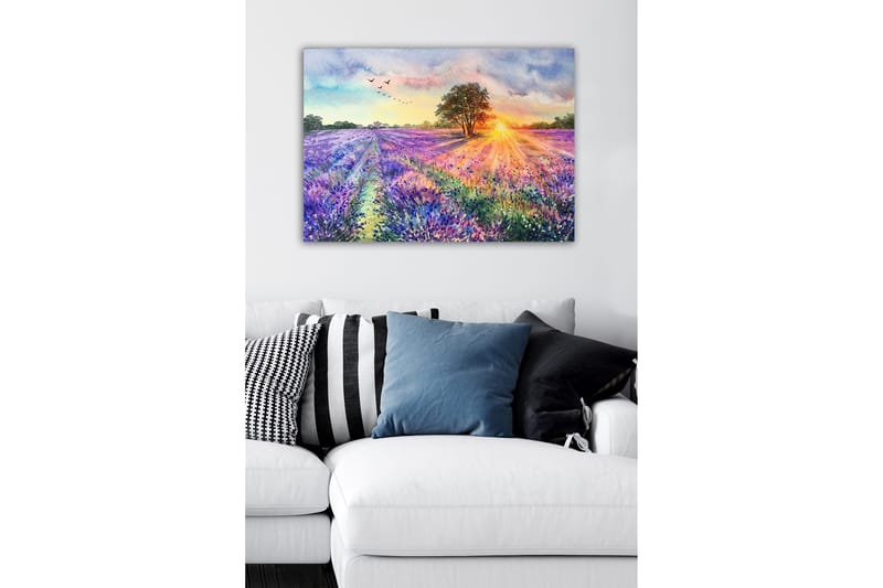 Koristeellinen Canvastaulu 50x70 cm - Monivärinen - Sisustustuotteet - Taulu & taide - Canvas-taulu