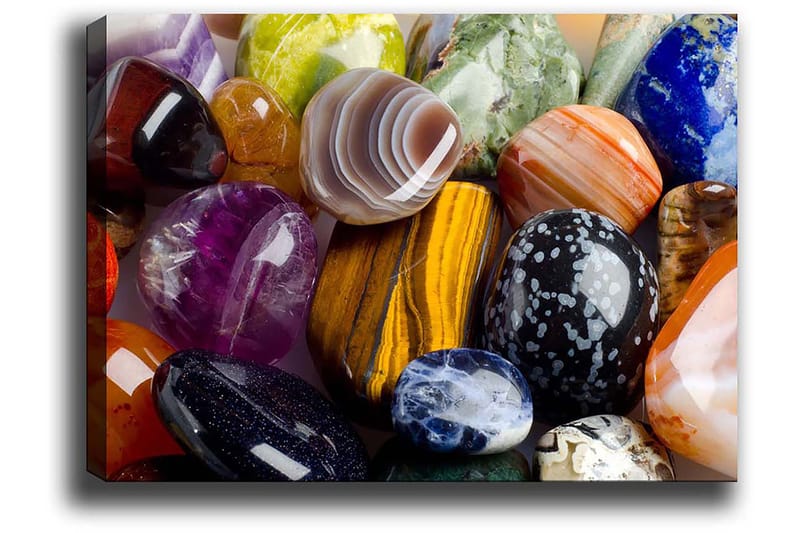 Koristeellinen Canvastaulu 50x70 cm - Monivärinen - Sisustustuotteet - Taulu & taide - Canvas-taulu