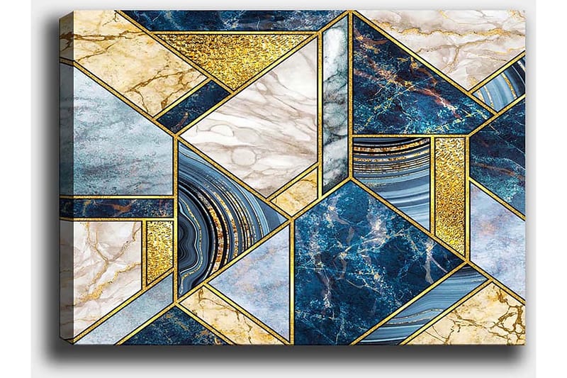 Koristeellinen Canvastaulu 50x70 cm - Monivärinen - Sisustustuotteet - Taulu & taide - Canvas-taulu