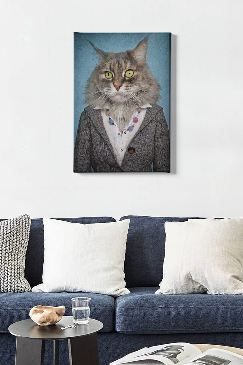 Koristeellinen Canvastaulu 50x70 cm - Monivärinen - Sisustustuotteet - Taulu & taide - Canvas-taulu