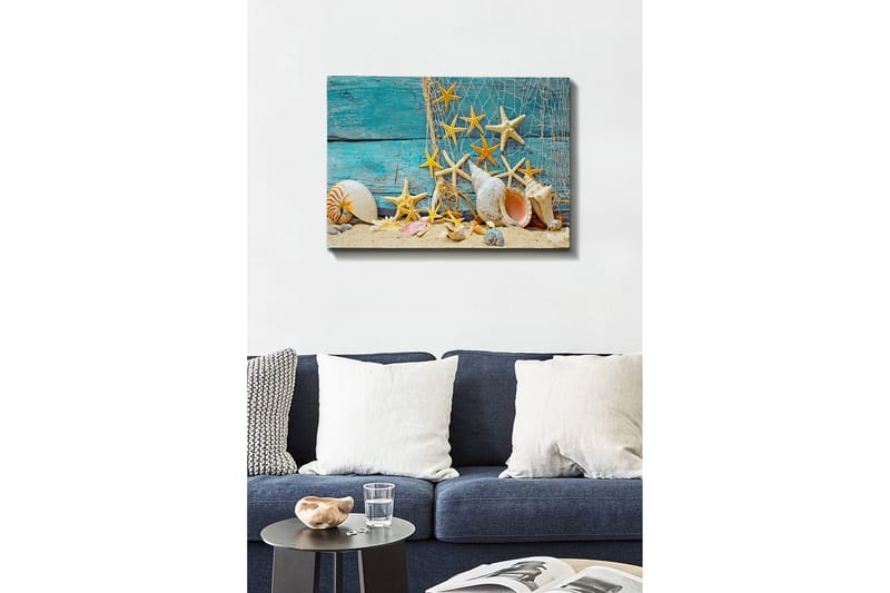 Koristeellinen Canvastaulu 50x70 cm - Monivärinen - Sisustustuotteet - Taulu & taide - Canvas-taulu