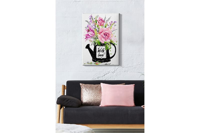 Koristeellinen Canvastaulu 50x70 cm - Monivärinen - Sisustustuotteet - Taulu & taide - Canvas-taulu