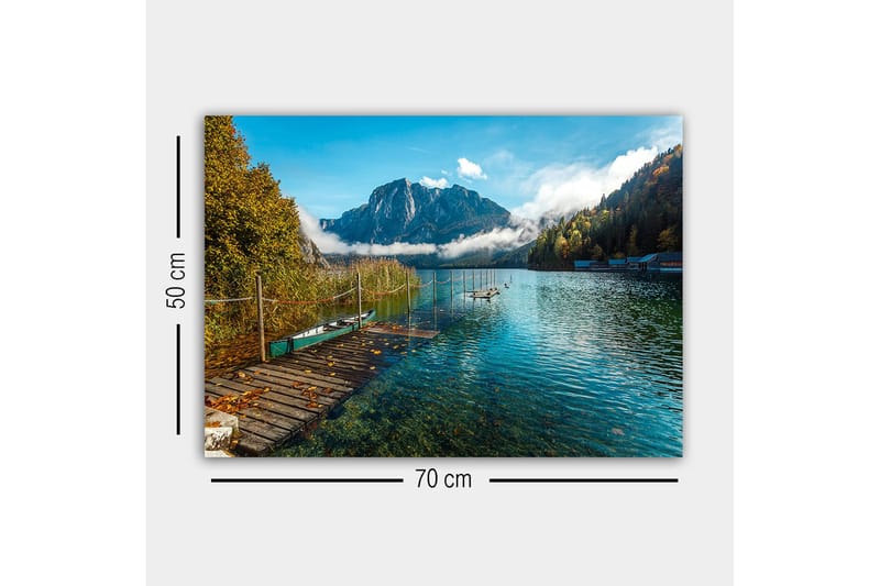 Koristeellinen Canvastaulu 50x70 cm - Monivärinen - Sisustustuotteet - Taulu & taide - Canvas-taulu