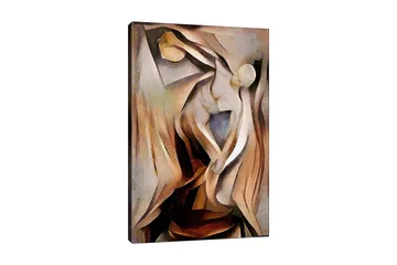 Koristeellinen Canvastaulu 50x70 cm - Monivärinen - Sisustustuotteet - Taulu & taide - Canvas-taulu
