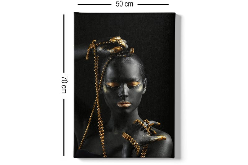 Koristeellinen Canvastaulu 50x70 cm - Monivärinen - Sisustustuotteet - Taulu & taide - Canvas-taulu