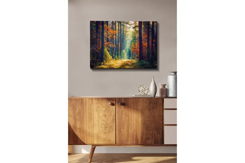 Koristeellinen Canvastaulu 50x70 cm - Monivärinen - Sisustustuotteet - Taulu & taide - Canvas-taulu