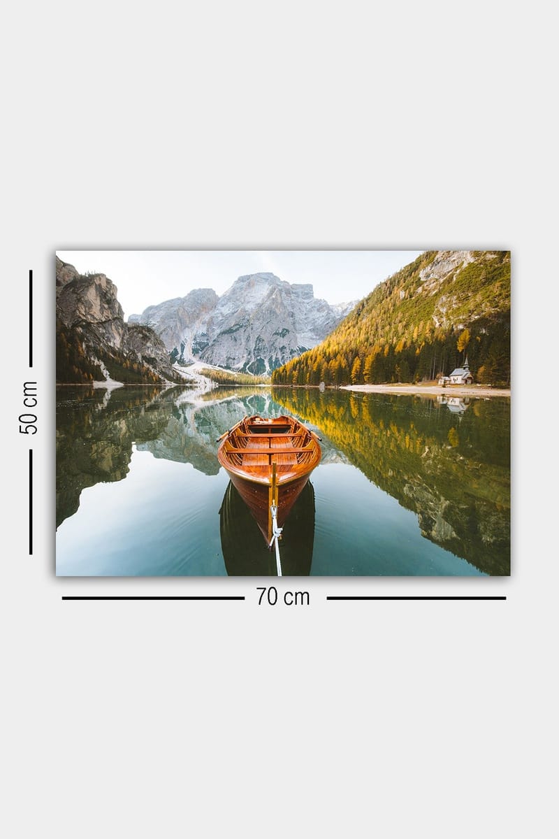 Koristeellinen Canvastaulu 50x70 cm - Monivärinen - Sisustustuotteet - Taulu & taide - Canvas-taulu