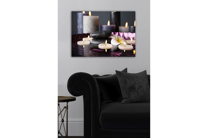 Koristeellinen Canvastaulu 50x70 cm - Monivärinen - Sisustustuotteet - Taulu & taide - Canvas-taulu