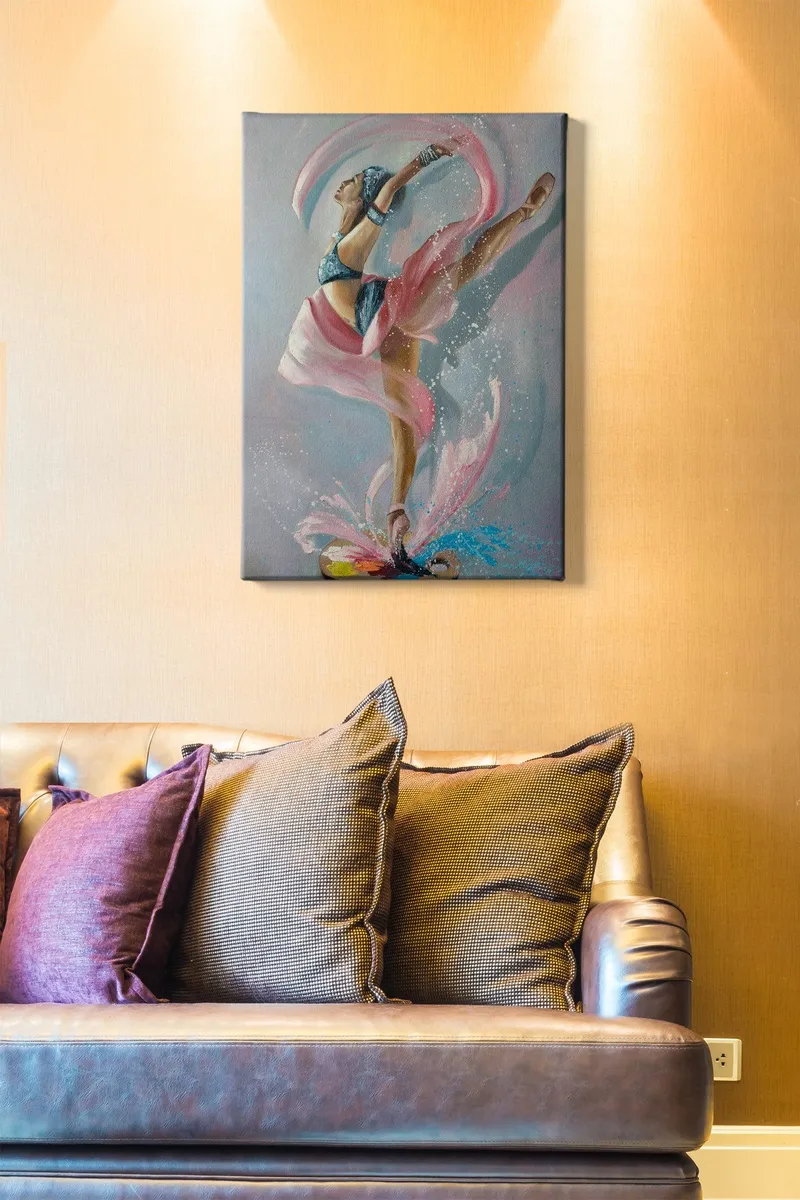 Koristeellinen Canvastaulu 50x70 cm - Monivärinen - Sisustustuotteet - Taulu & taide - Canvas-taulu