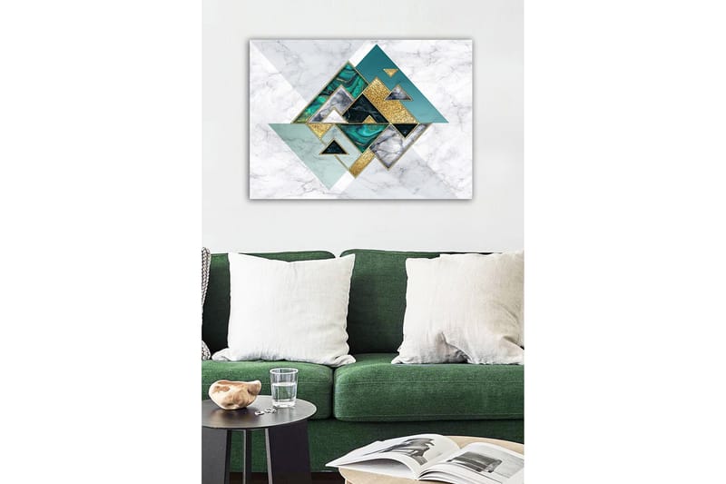 Koristeellinen Canvastaulu 50x70 cm - Monivärinen - Sisustustuotteet - Taulu & taide - Canvas-taulu