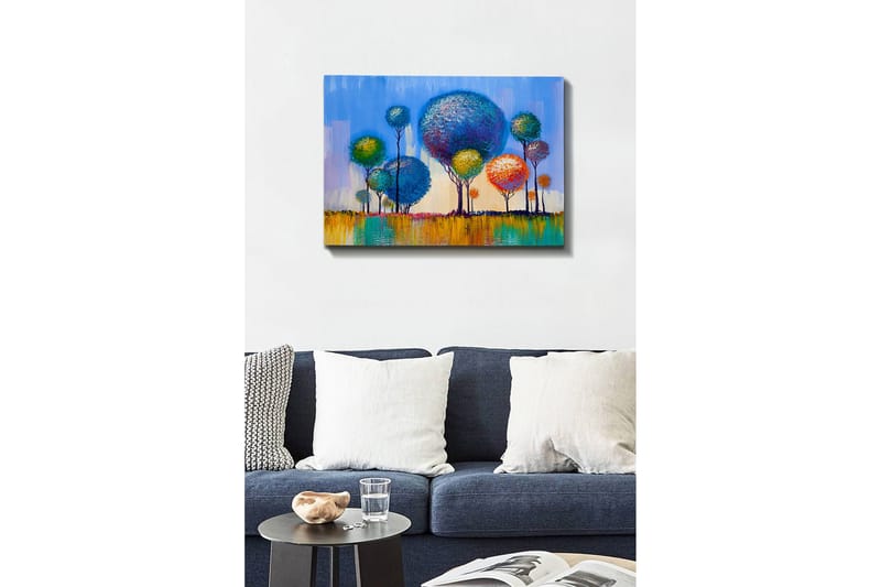 Koristeellinen Canvastaulu 50x70 cm - Monivärinen - Sisustustuotteet - Taulu & taide - Canvas-taulu