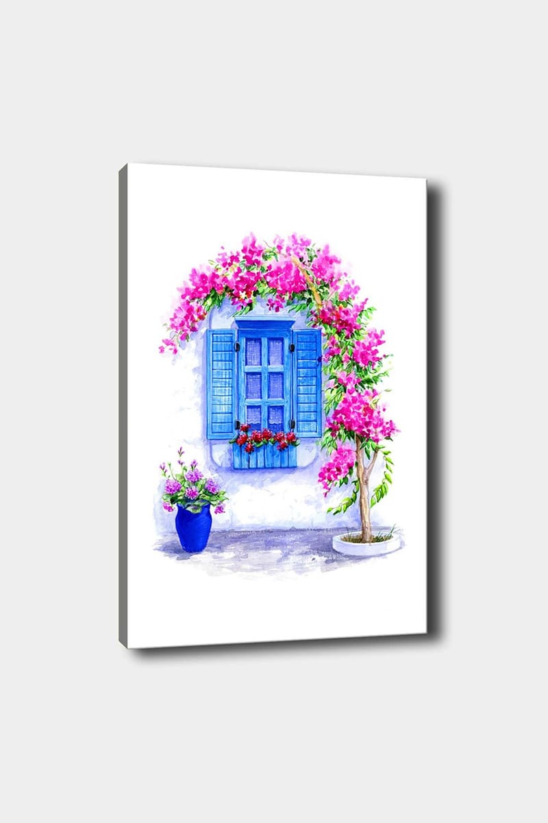 Koristeellinen Canvastaulu 50x70 cm - Monivärinen - Sisustustuotteet - Taulu & taide - Canvas-taulu