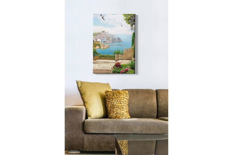 Koristeellinen Canvastaulu 50x70 cm - Monivärinen - Sisustustuotteet - Taulu & taide - Canvas-taulu