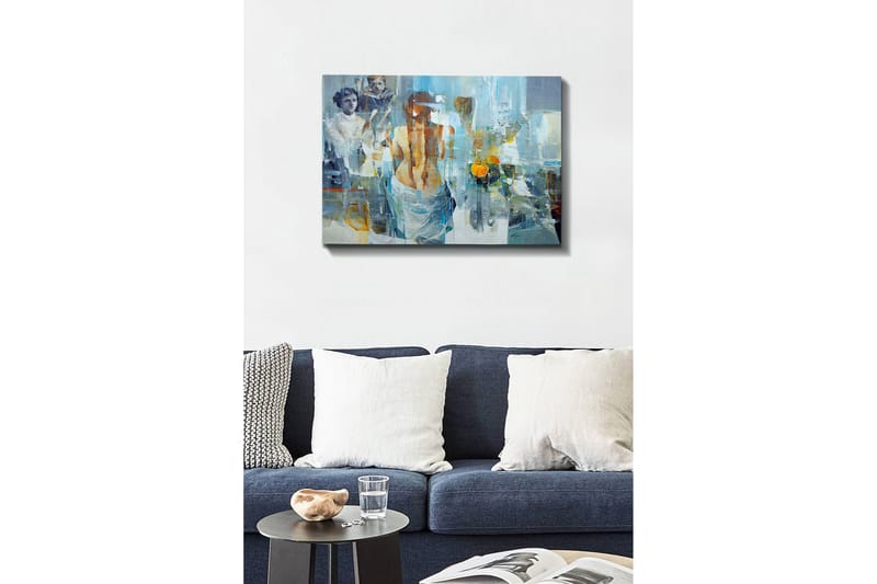 Koristeellinen Canvastaulu 50x70 cm - Monivärinen - Sisustustuotteet - Taulu & taide - Canvas-taulu