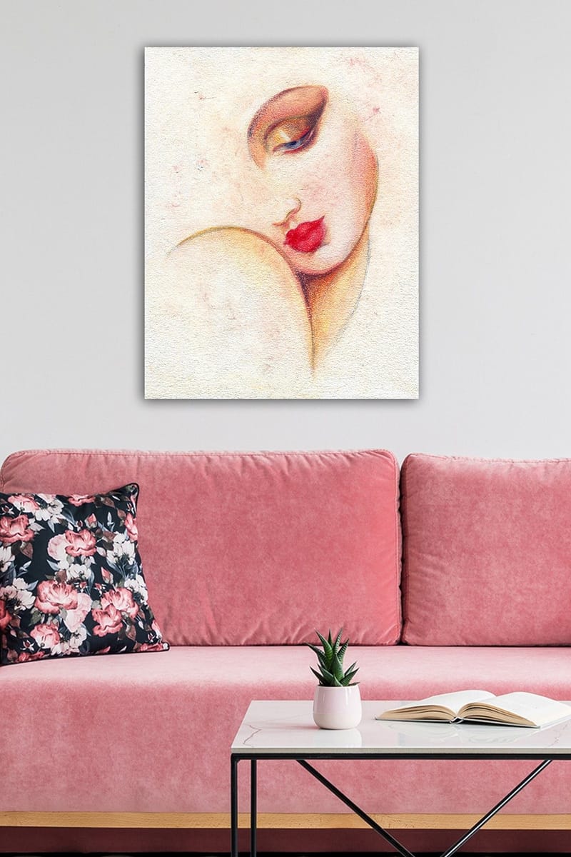 Koristeellinen Canvastaulu 50x70 cm - Monivärinen - Sisustustuotteet - Taulu & taide - Canvas-taulu