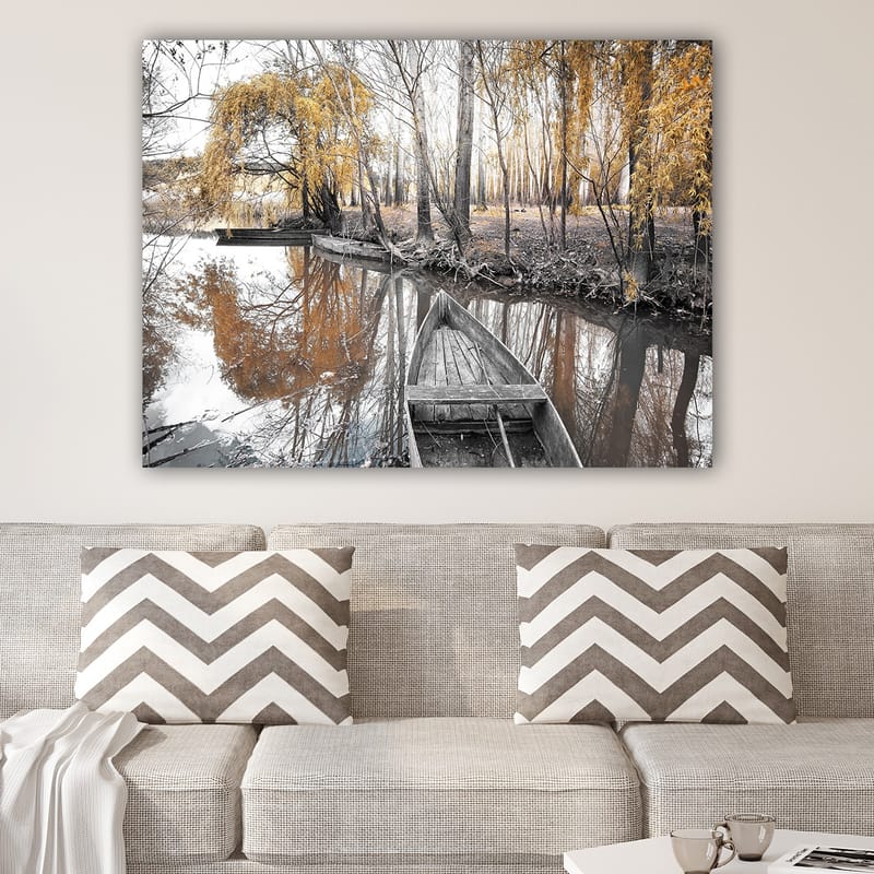 Koristeellinen Canvastaulu 70x100 cm - Monivärinen - Sisustustuotteet - Taulu & taide - Canvas-taulu