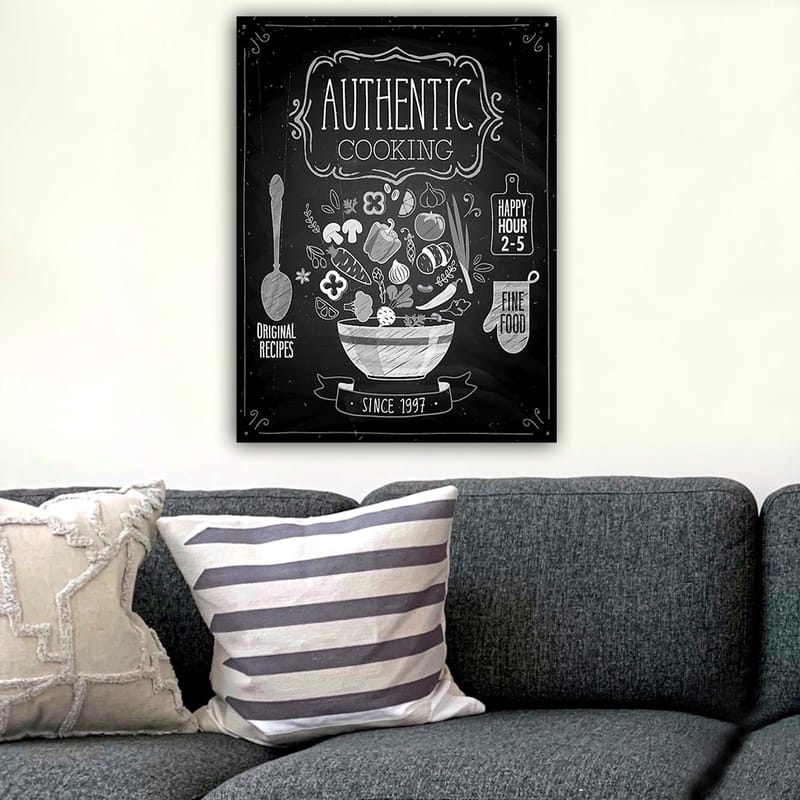 Koristeellinen Canvastaulu 70x100 cm - Monivärinen - Sisustustuotteet - Taulu & taide - Canvas-taulu