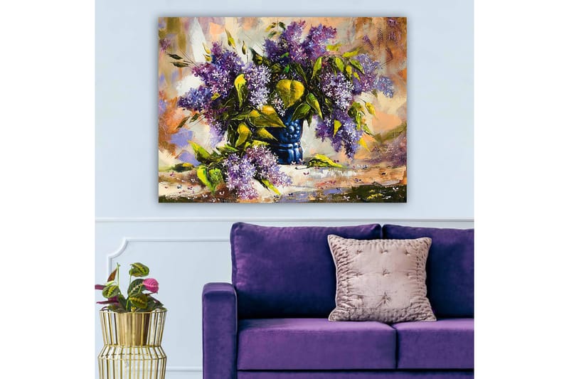 Koristeellinen Canvastaulu 70x100 cm - Monivärinen - Sisustustuotteet - Taulu & taide - Canvas-taulu