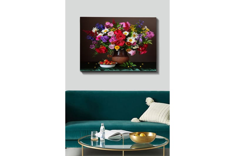 Koristeellinen Canvastaulu 70x100 cm - Monivärinen - Sisustustuotteet - Taulu & taide - Canvas-taulu