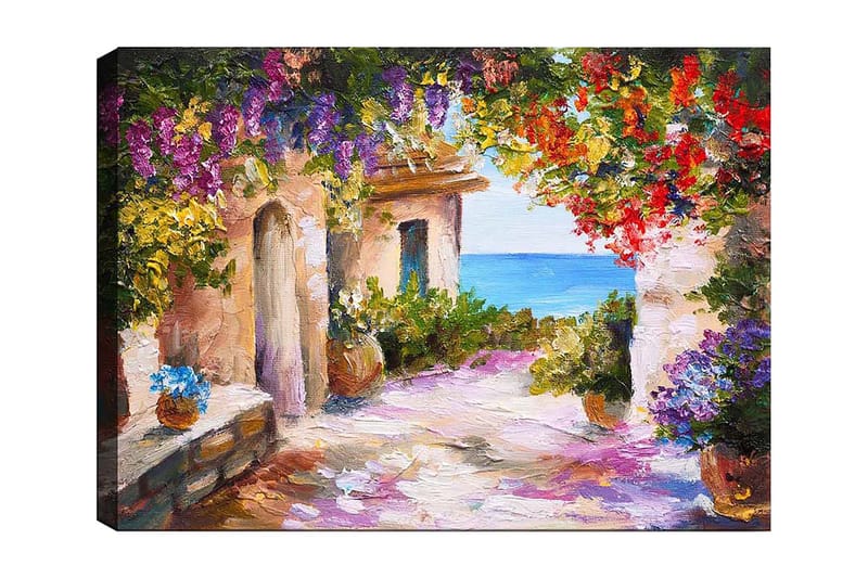 Koristeellinen Canvastaulu 70x100 cm - Monivärinen - Sisustustuotteet - Taulu & taide - Canvas-taulu