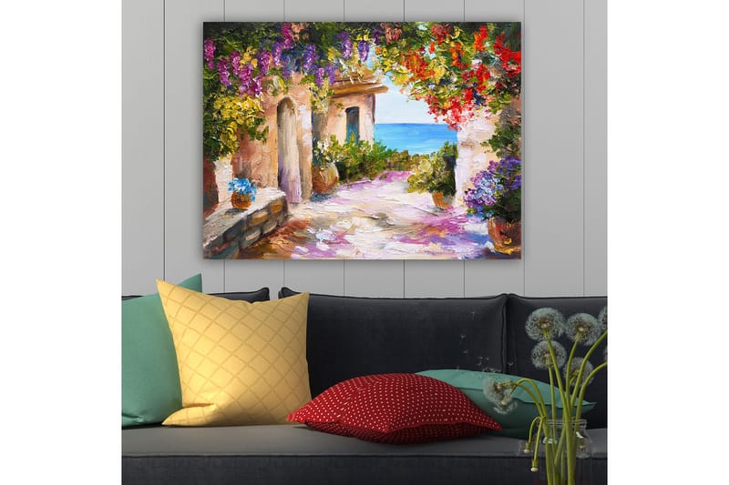 Koristeellinen Canvastaulu 70x100 cm - Monivärinen - Sisustustuotteet - Taulu & taide - Canvas-taulu
